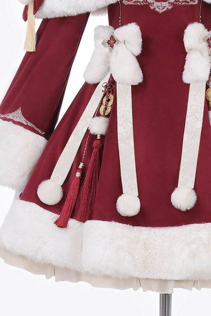 Chinese Design Furmant + Ribbon Dress