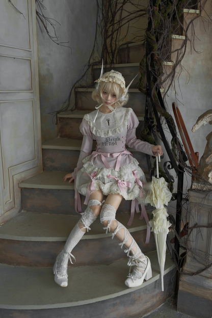 ドローストリングゴシックスイートトップス+ケーキスカート