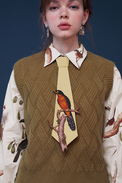 Bird Art Tie