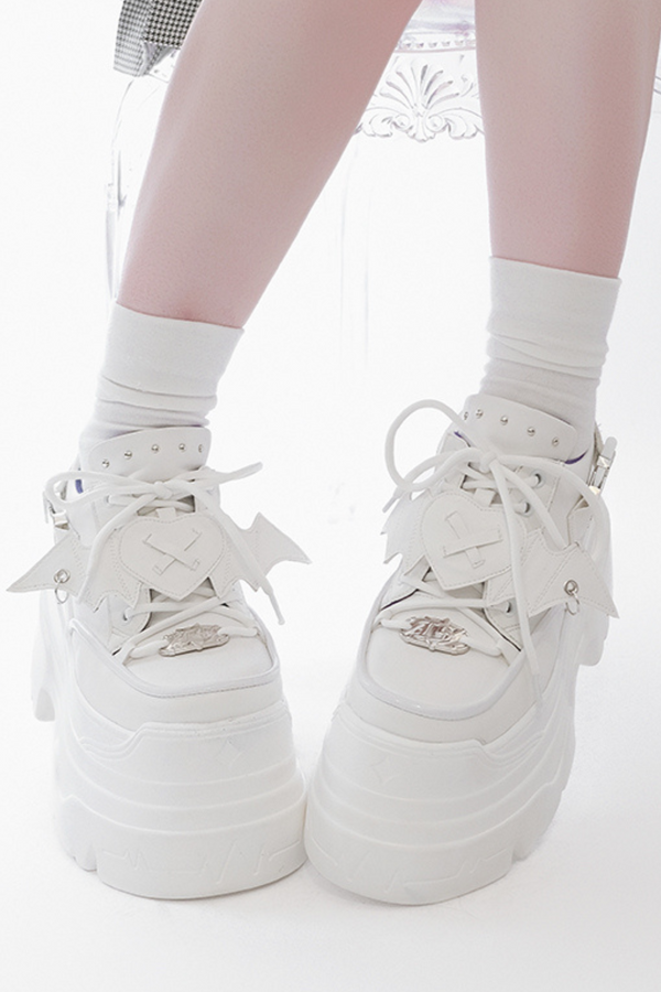 Sweet Cool Muffin Punk Platform Shoes
