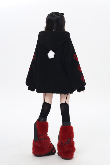 キャットラムウールコットンジャケット