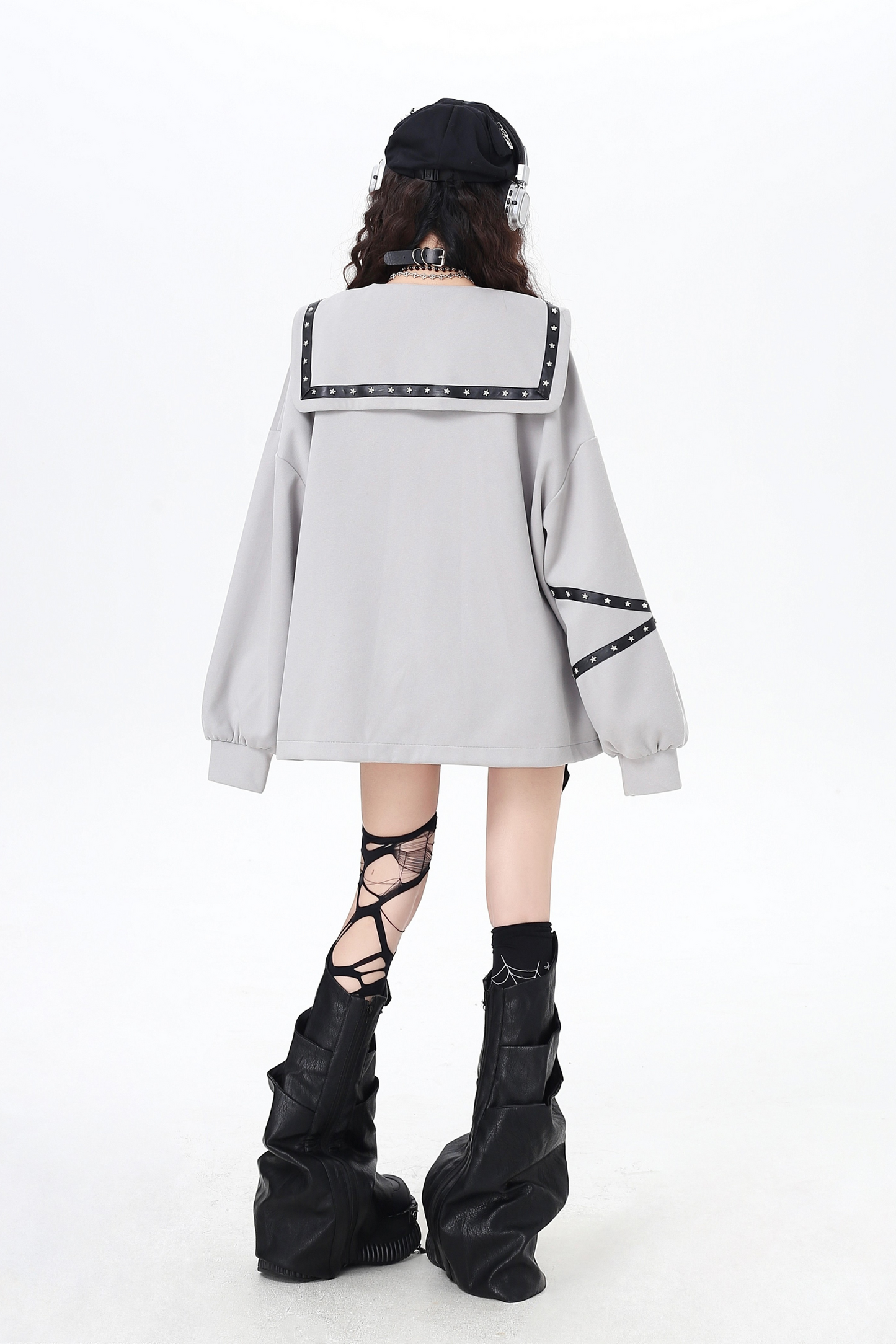 Sailor Sweet Dark Zip Hoodie