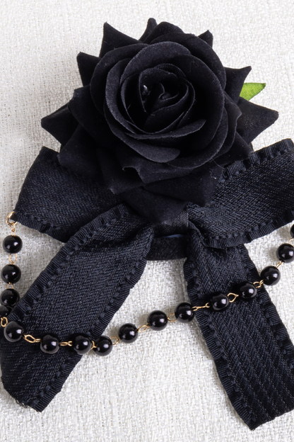 Lace Lolita Gothic Witch Hat + Hat Clip