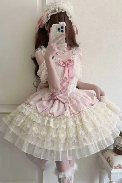 프린세스 큐트 스위트 로리타 드레스 + 테일