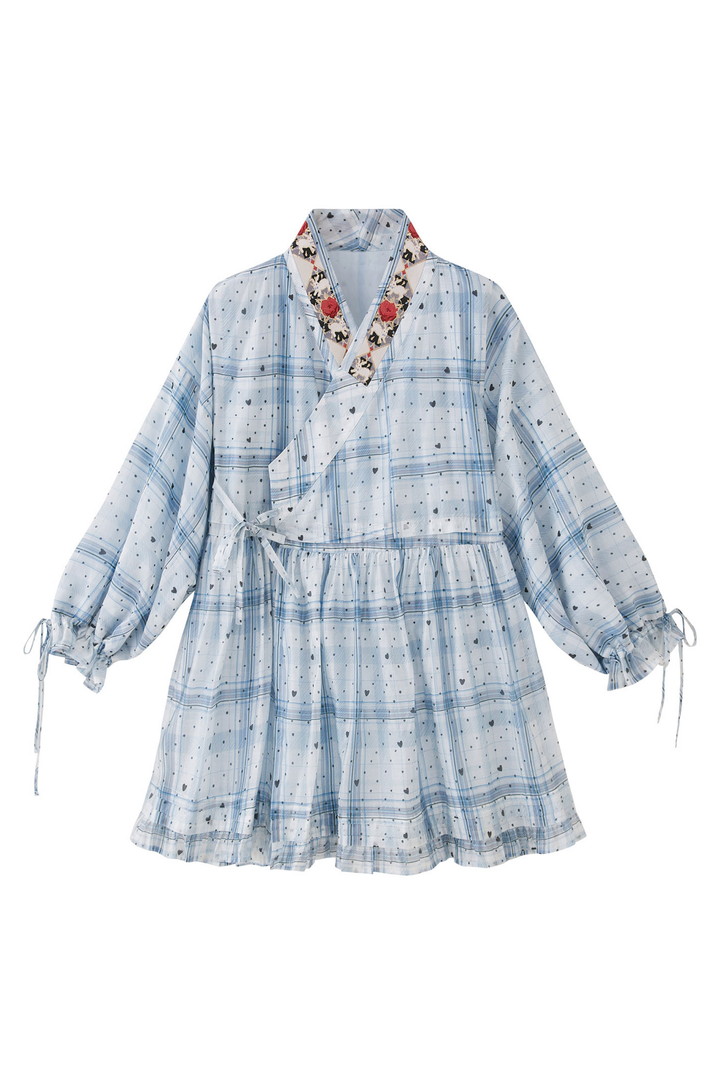 アリスワールドロリータドレス+エプロン+アクセサリー