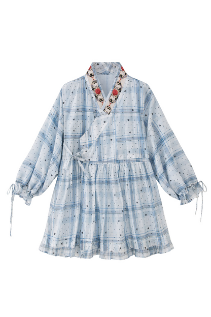 アリスワールドロリータドレス+エプロン+アクセサリー