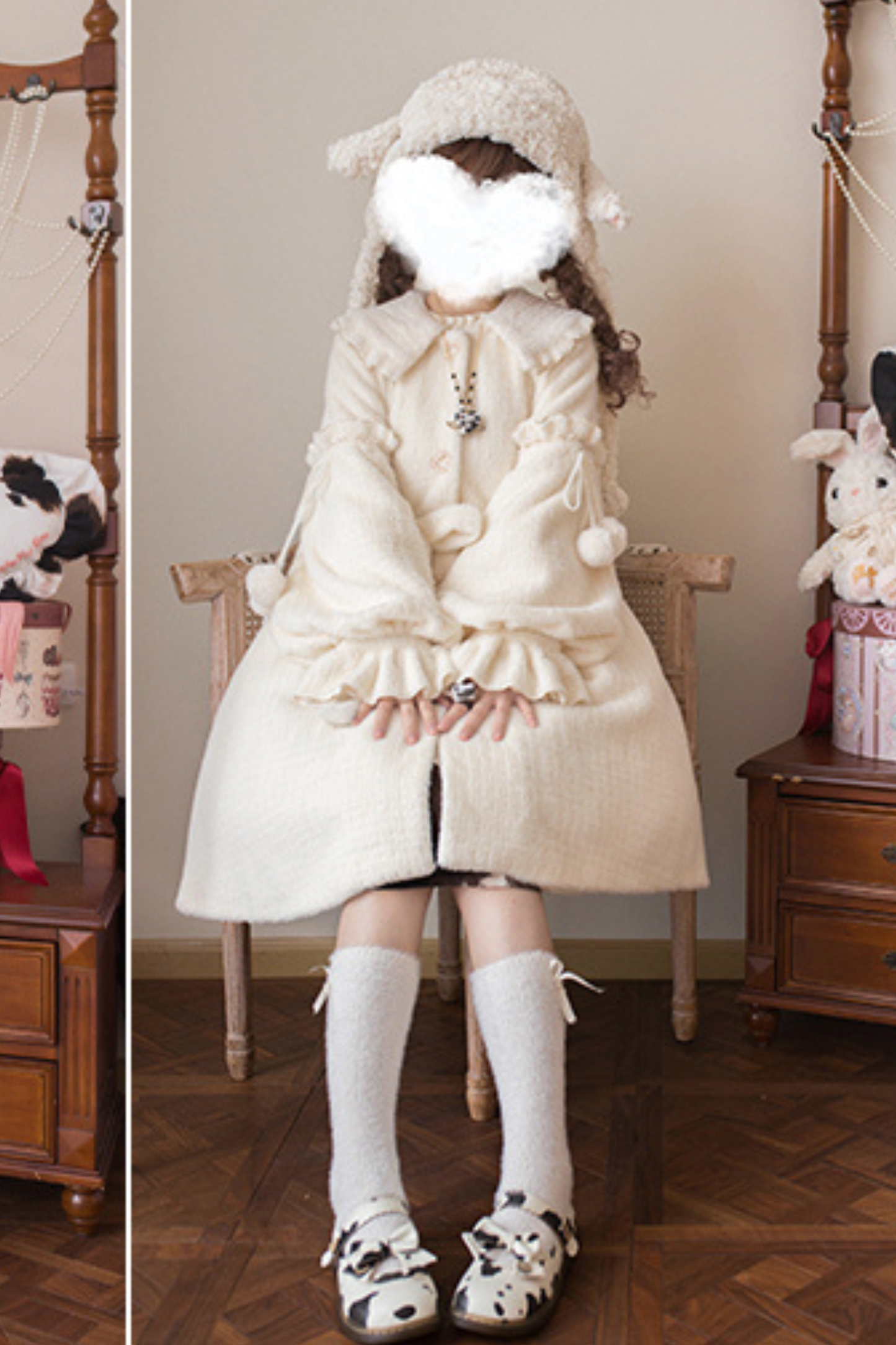 【予約商品】ウォームラビットファーロリータコート