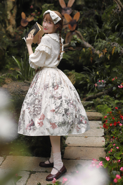 桑葚莉娜蘿莉塔搖擺裙+吊帶裙