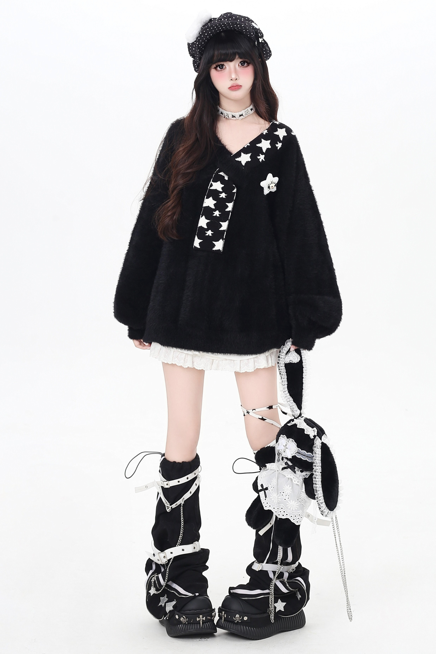 Star Design Loose Top