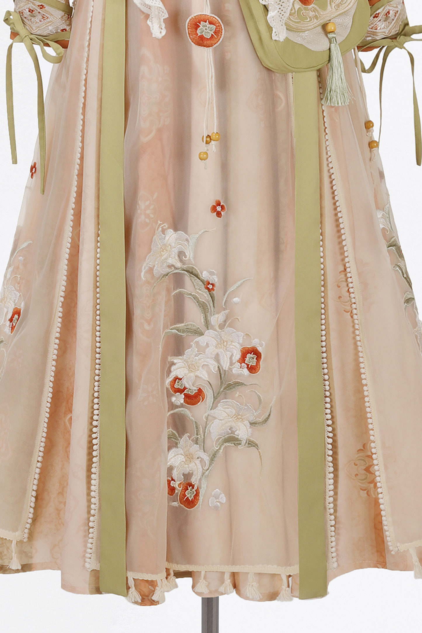 Neverland China Top + Vest + Skirt + Bag