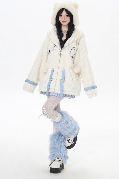 猫耳フードサブカルジャケット