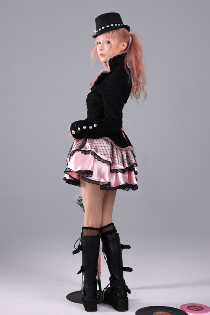 ブラックウールンファンタジージャケット