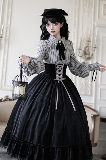 Fishtail Dress + Flare Dress + Hat + Hairband