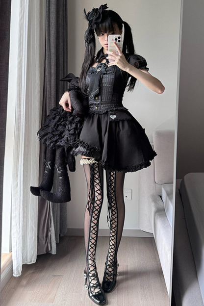 イレブンスナイトパフスリーブトップス