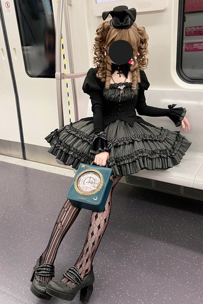 Rabbit Duke Gothic Lolita Dress + Bunny Ear Hat