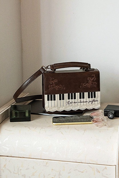 文学ピアノショルダーバッグ