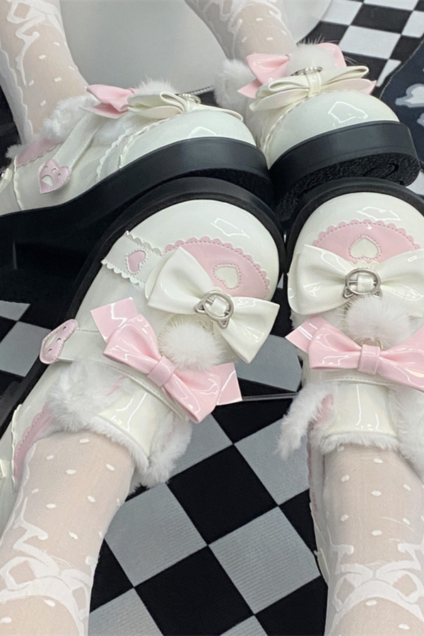 Double Ribbon Sweet Girly Shoes
