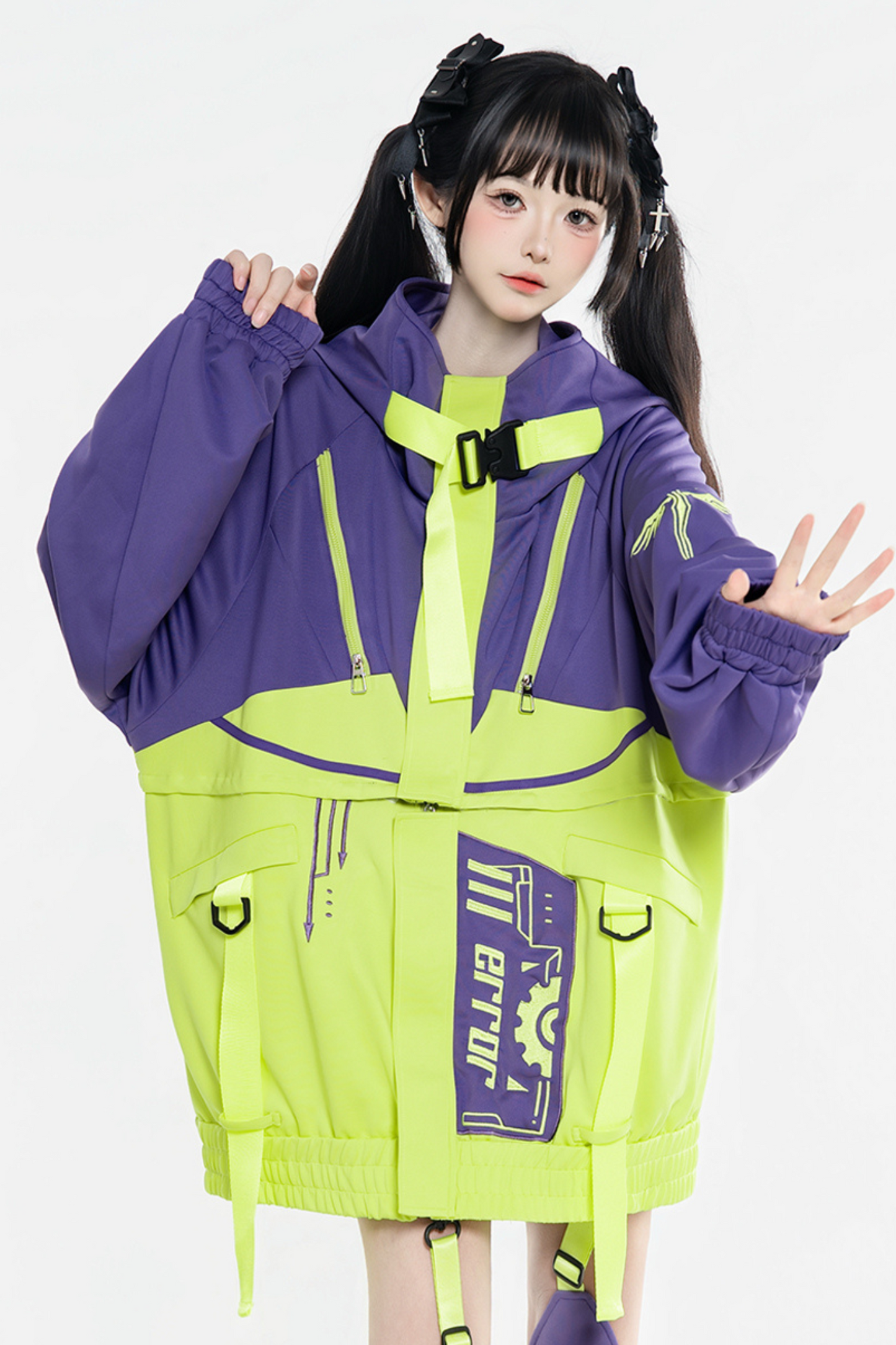 サイバーパンクテクノロジーサブカルチャージャージ