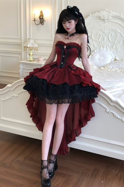 エレガントゴシックドールドレスセット