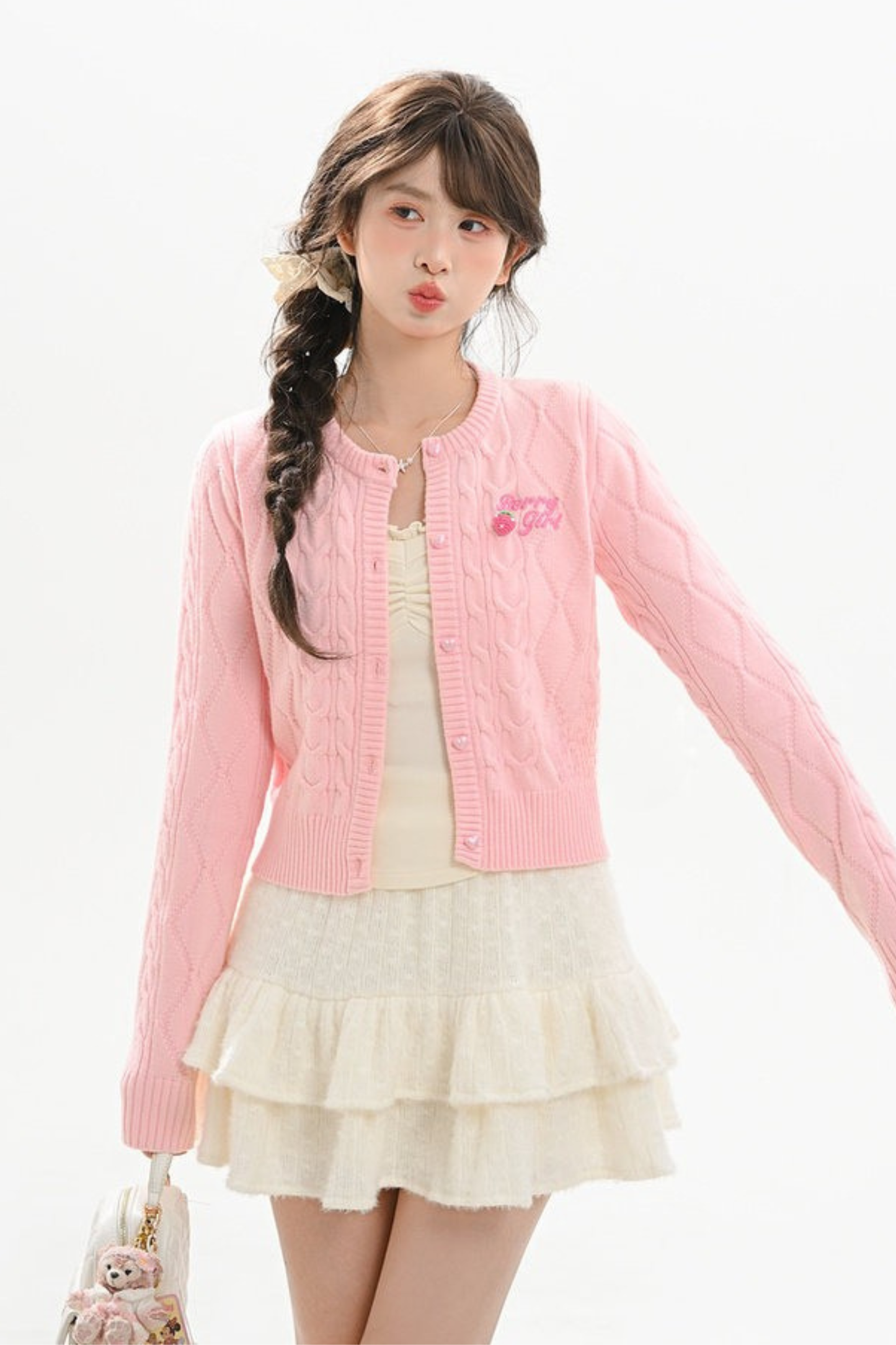 スイートガーリーニットカーディガン