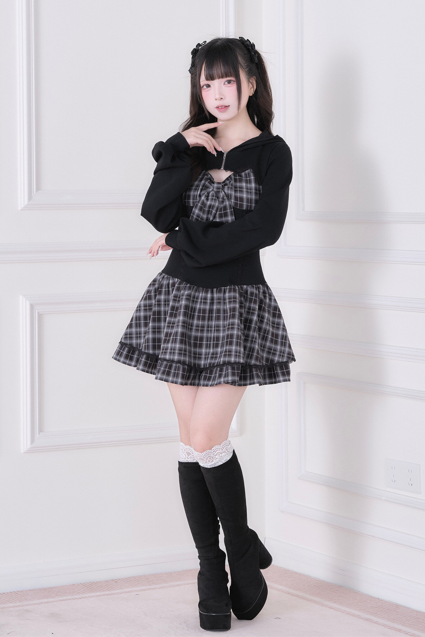 Dark Sweet Ribbon Dress