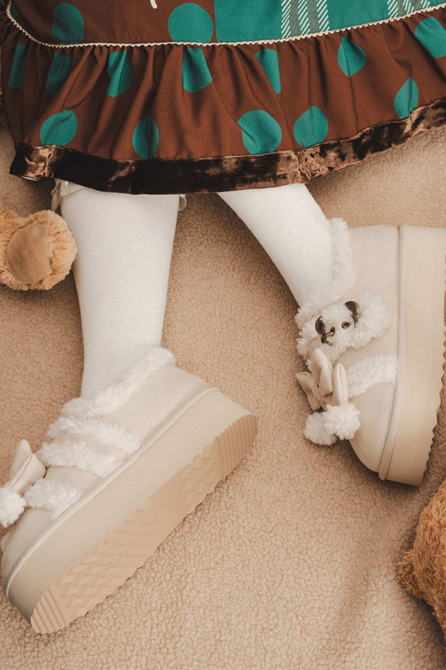 Bare Fleece Snow Boots