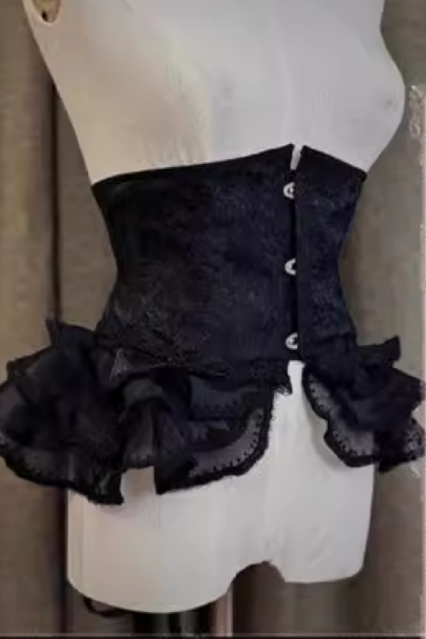 クトゥルフゴシックダークロリータシャツ+スカート+テール+コルセット