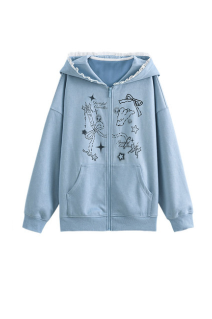 バニーイヤーズフードパーカー