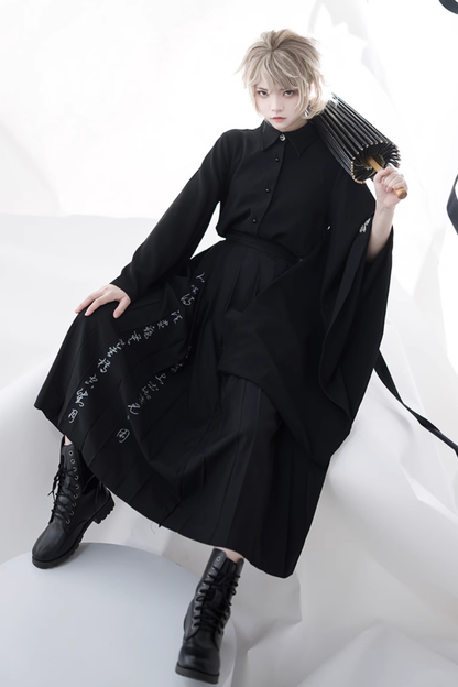 ダーク皇子ビッグスリーブブラウス