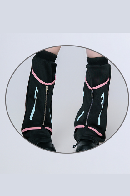 オーバーロードアニメガールジャケット+スカート＋レッグカバー