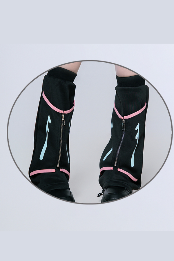 オーバーロードアニメガールジャケット+スカート＋レッグカバー