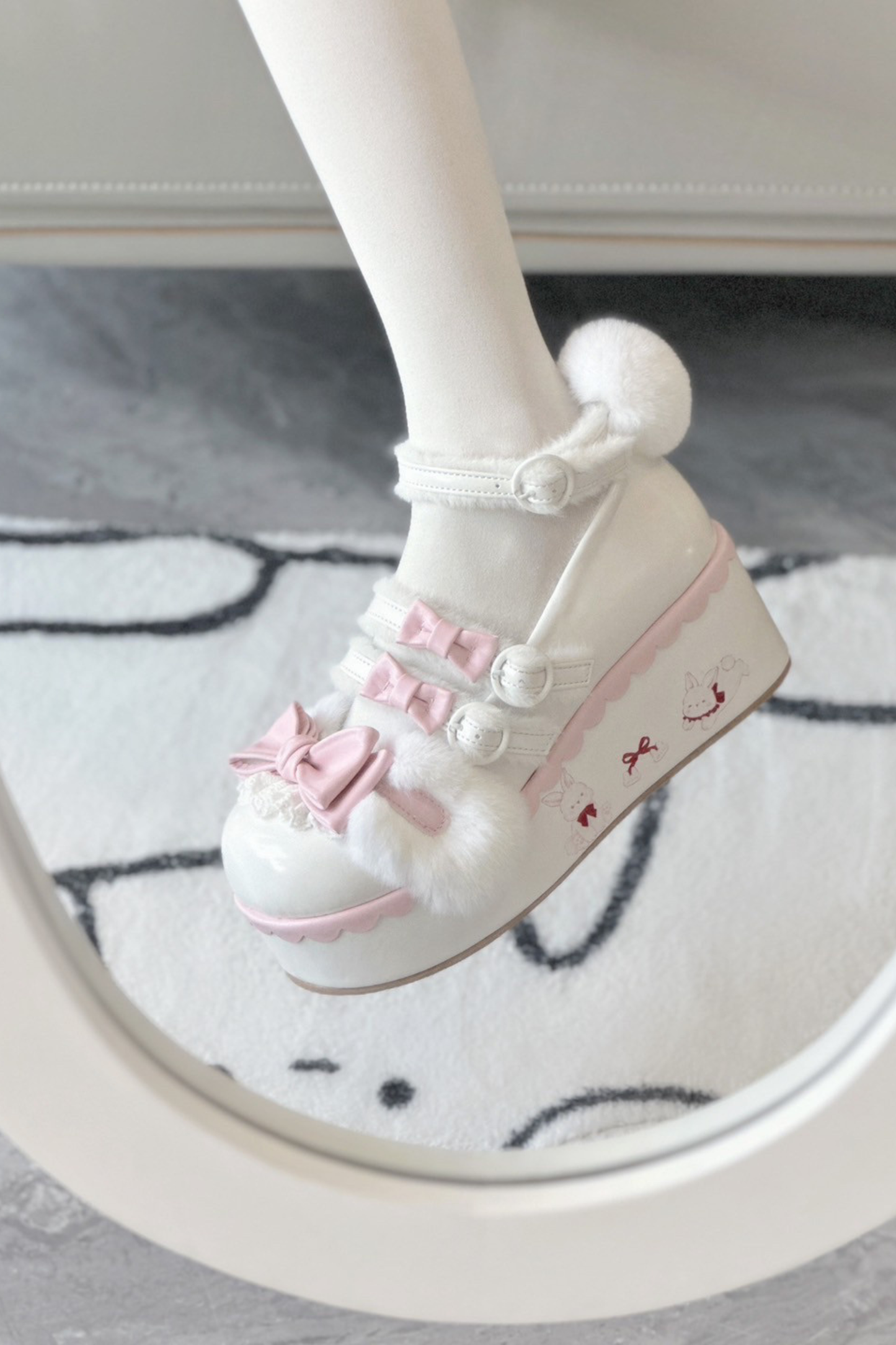 バニーロリータシューズ