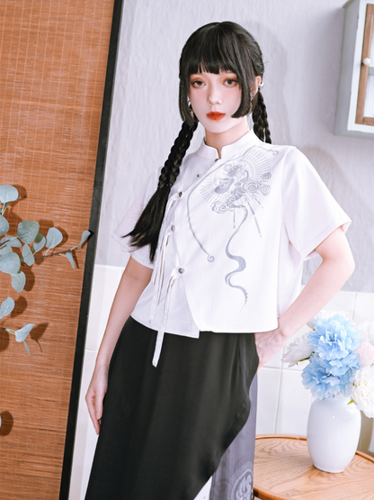 Chinashamar shirt+China skirt