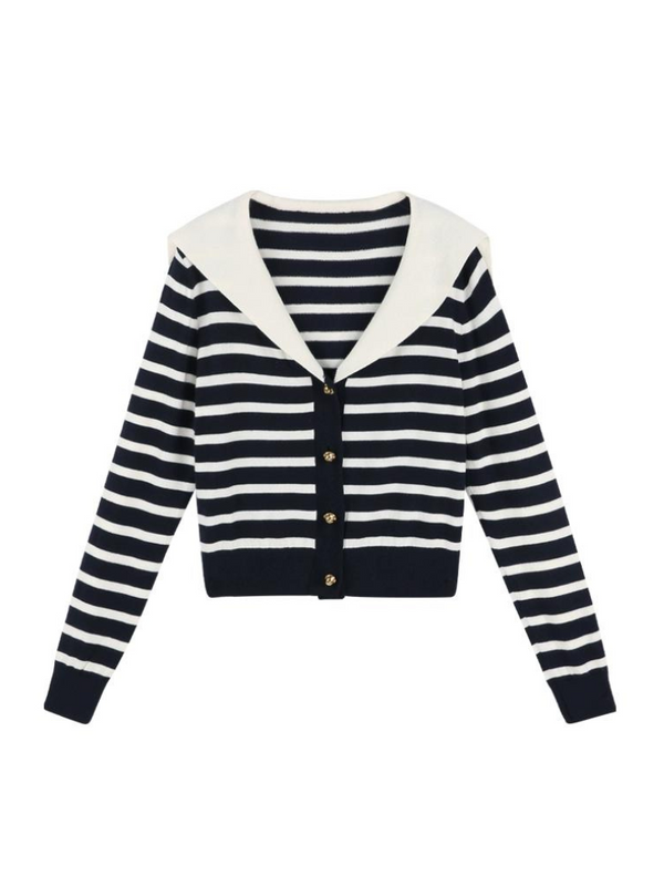 セーラーボーダーフレンチトップス