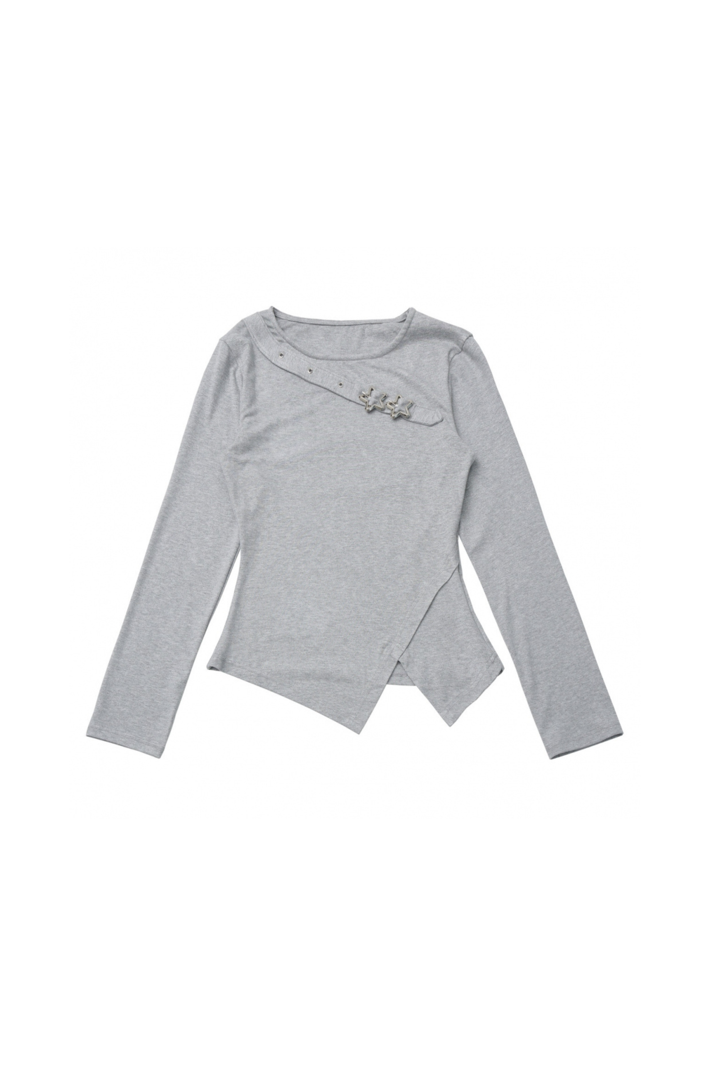 スリットロングスリーブトップス