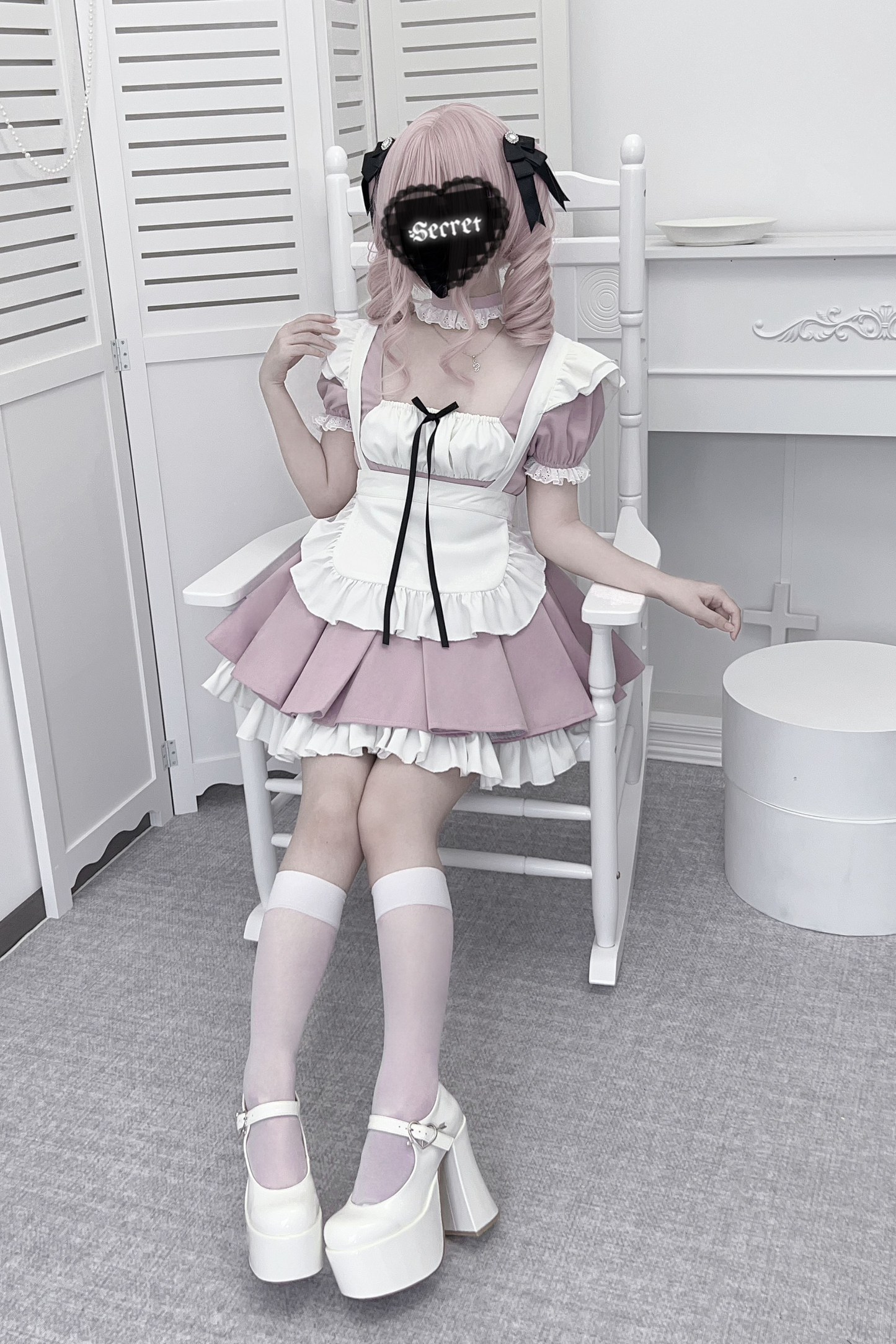 Sweet Ribbon Maid Skirt + Apron
