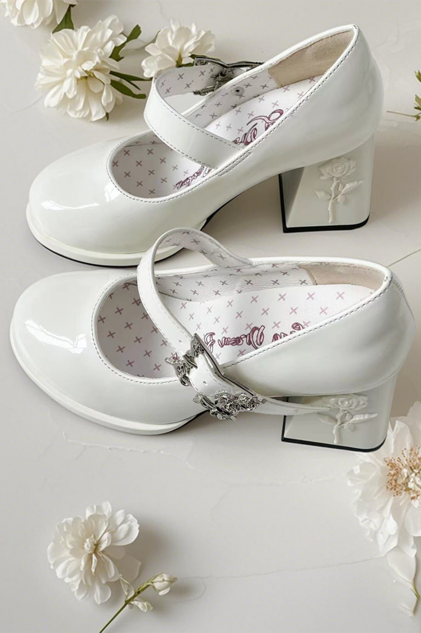 Floating Dreamland Platform Block Heels