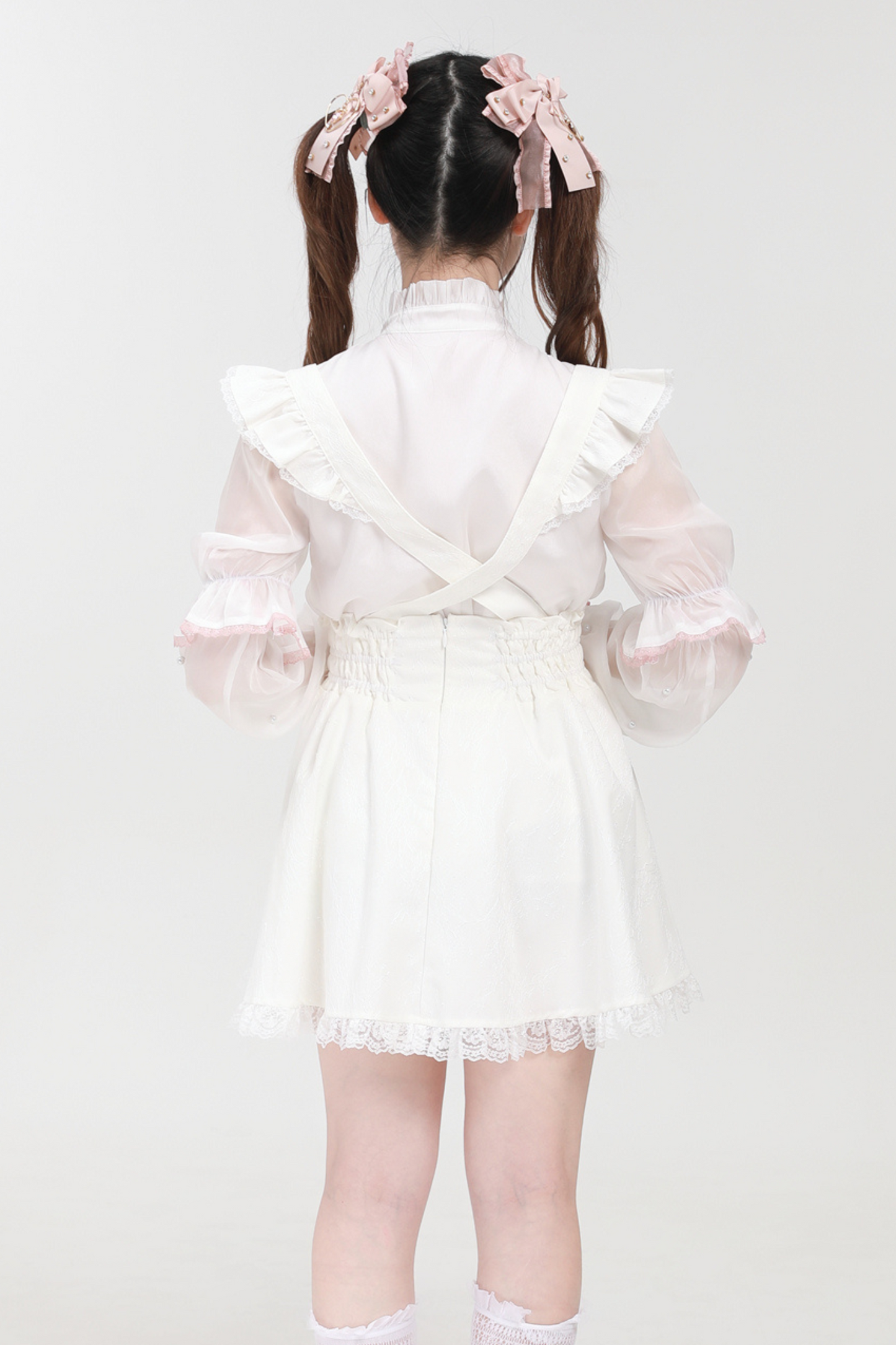 Mass Production Mine Beaded Sleeve Shirt