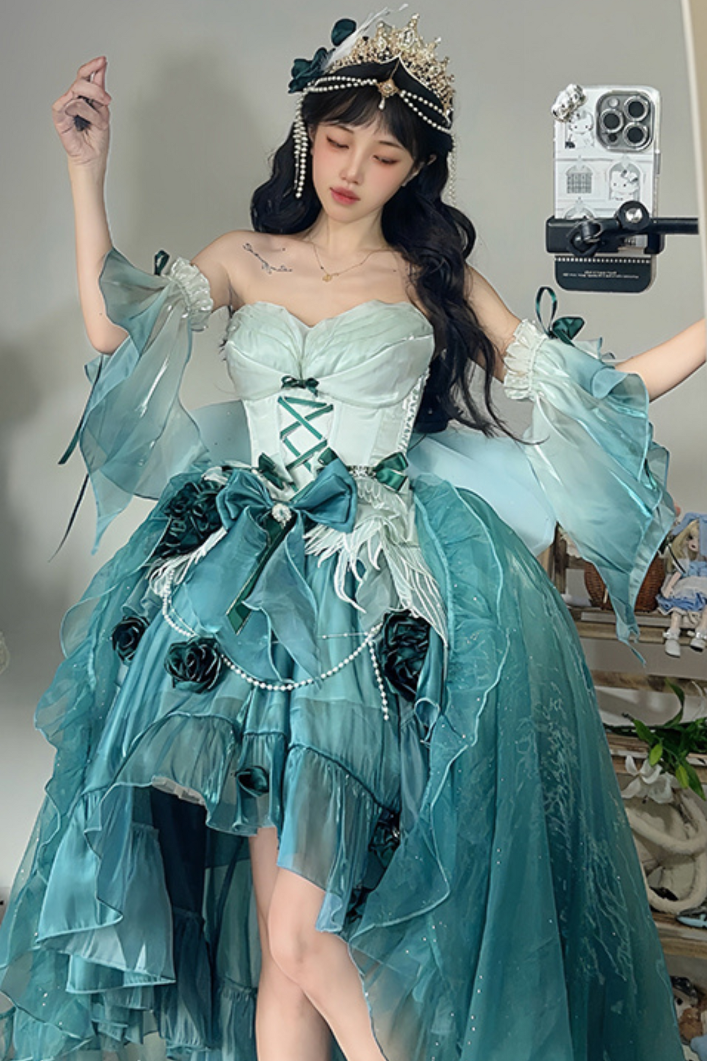 ファンタジーフェアリーロリータスカートセット