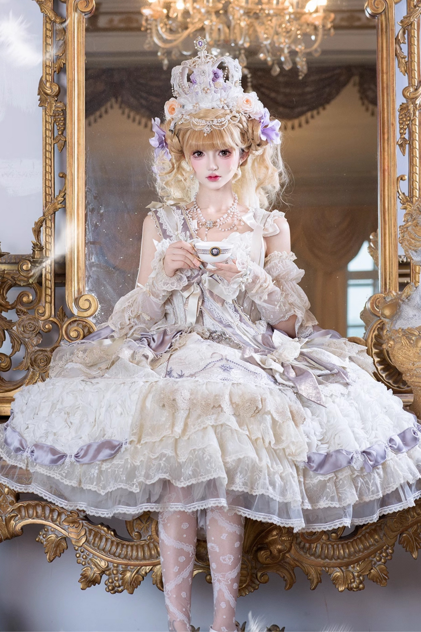 エレガントブライダルドレス＋ロリータアクセサリー