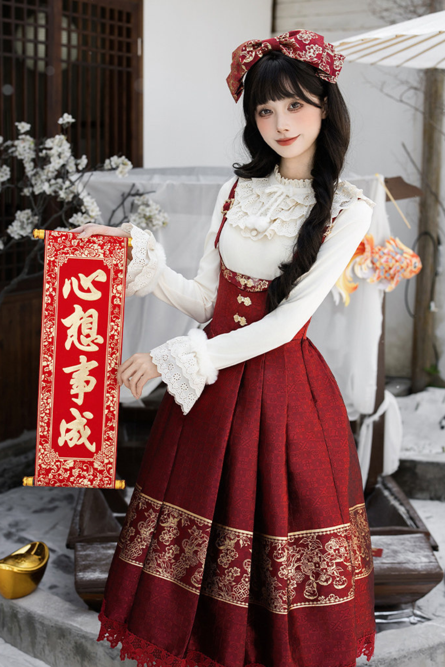 China Gorgeous Doll Dress + Top + Catsuit