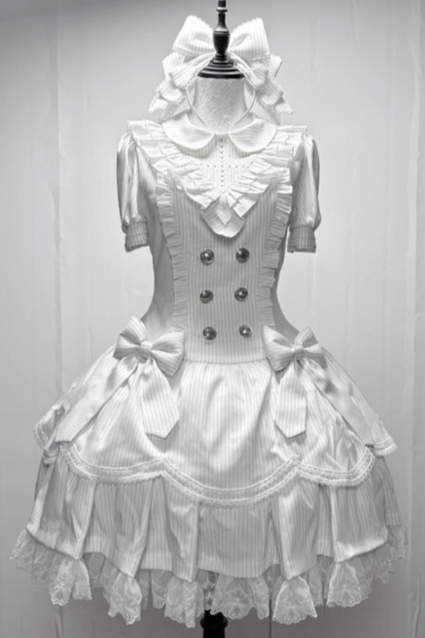 Dark Gothic Dress + Sleeves + Headband