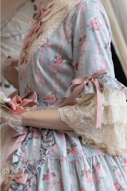 エレガントプリンセススリーブロリータドレス