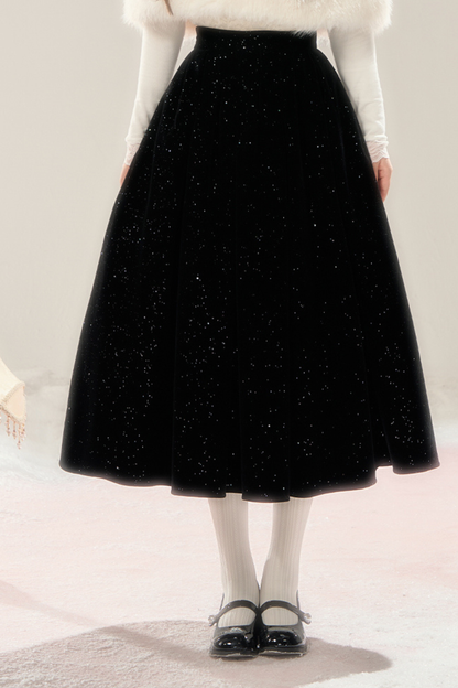 フレンチハイエンドマント +フレアスカート