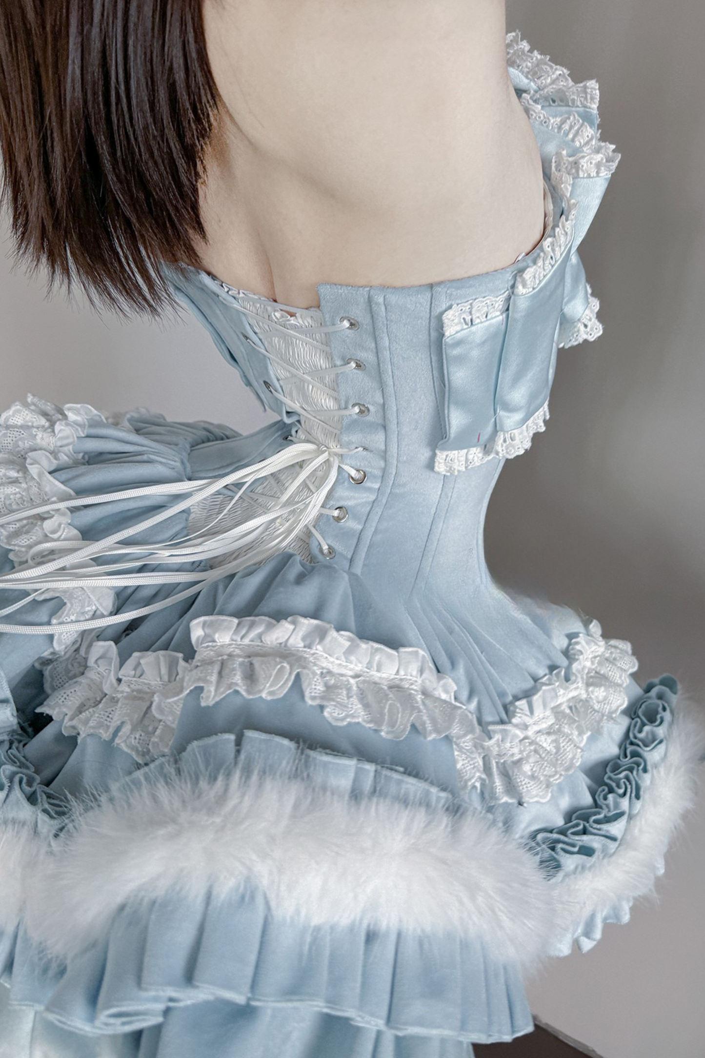 Swan Haute Couture Lolita Dress Set