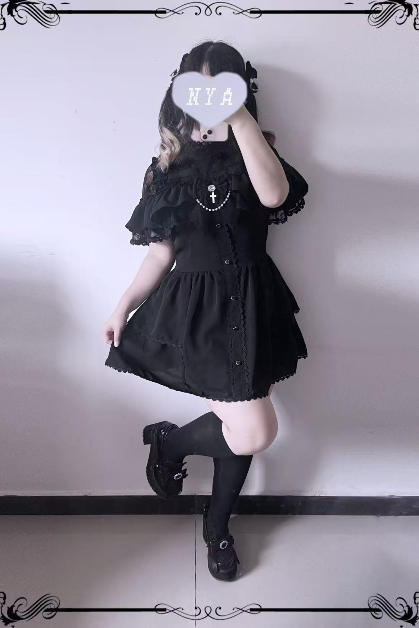 クロスバインディングスピリットドレス+ショートパンツ