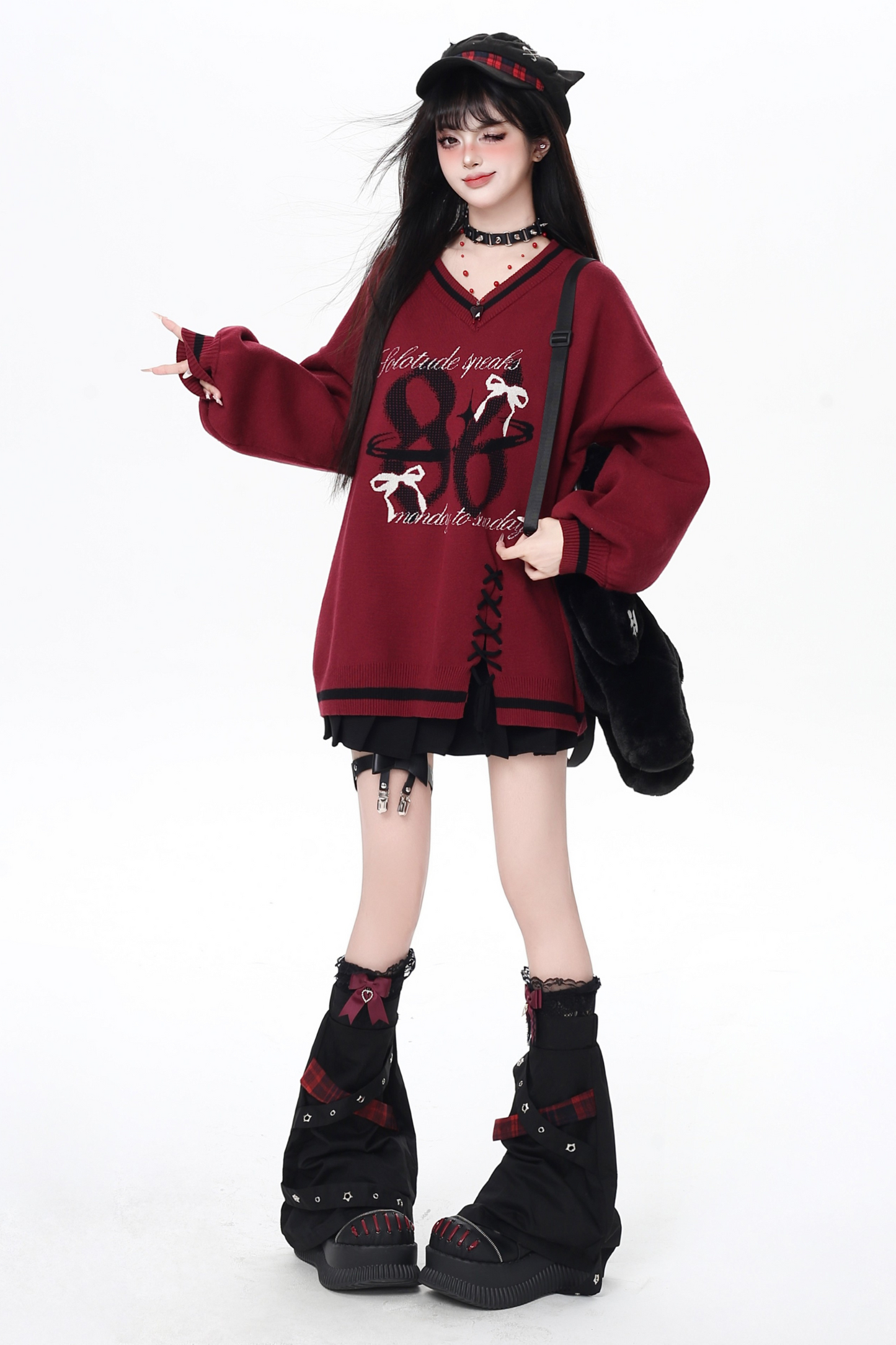 ナンバースウィートクールルーズセーター