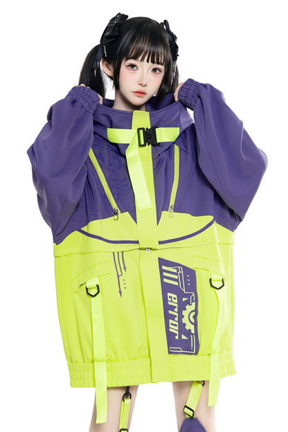 サイバーパンクテクノロジーサブカルチャージャージ