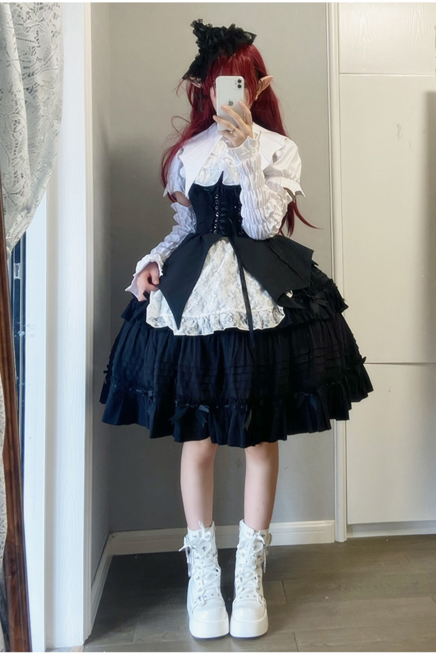 サブカルチャーY2Kベイブブーツ