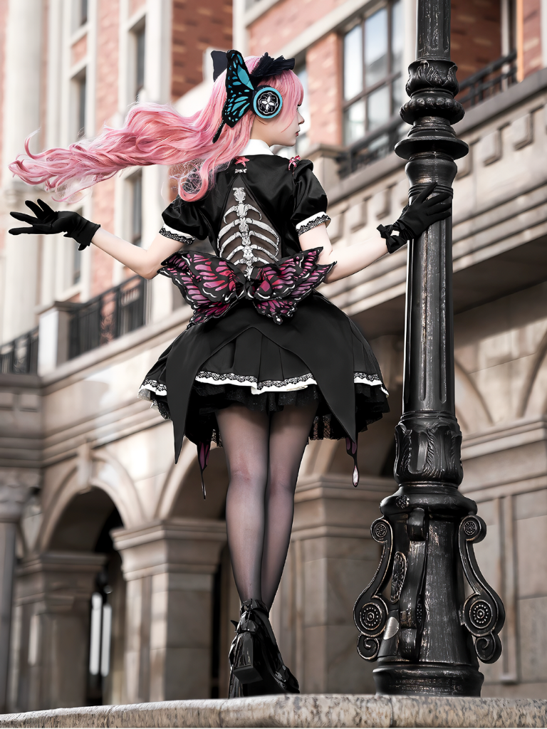 [Deadline for reservation: July 28th] Butterfly Elements Dark Gothic Lolita